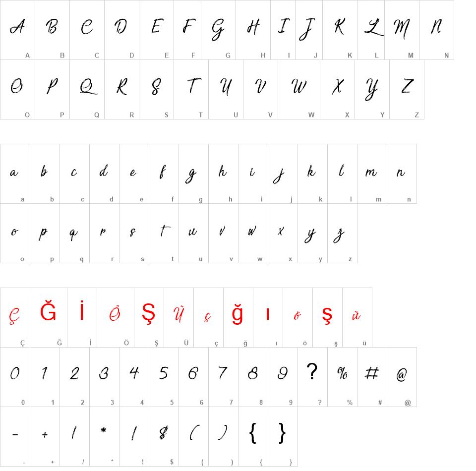 Sensations  font